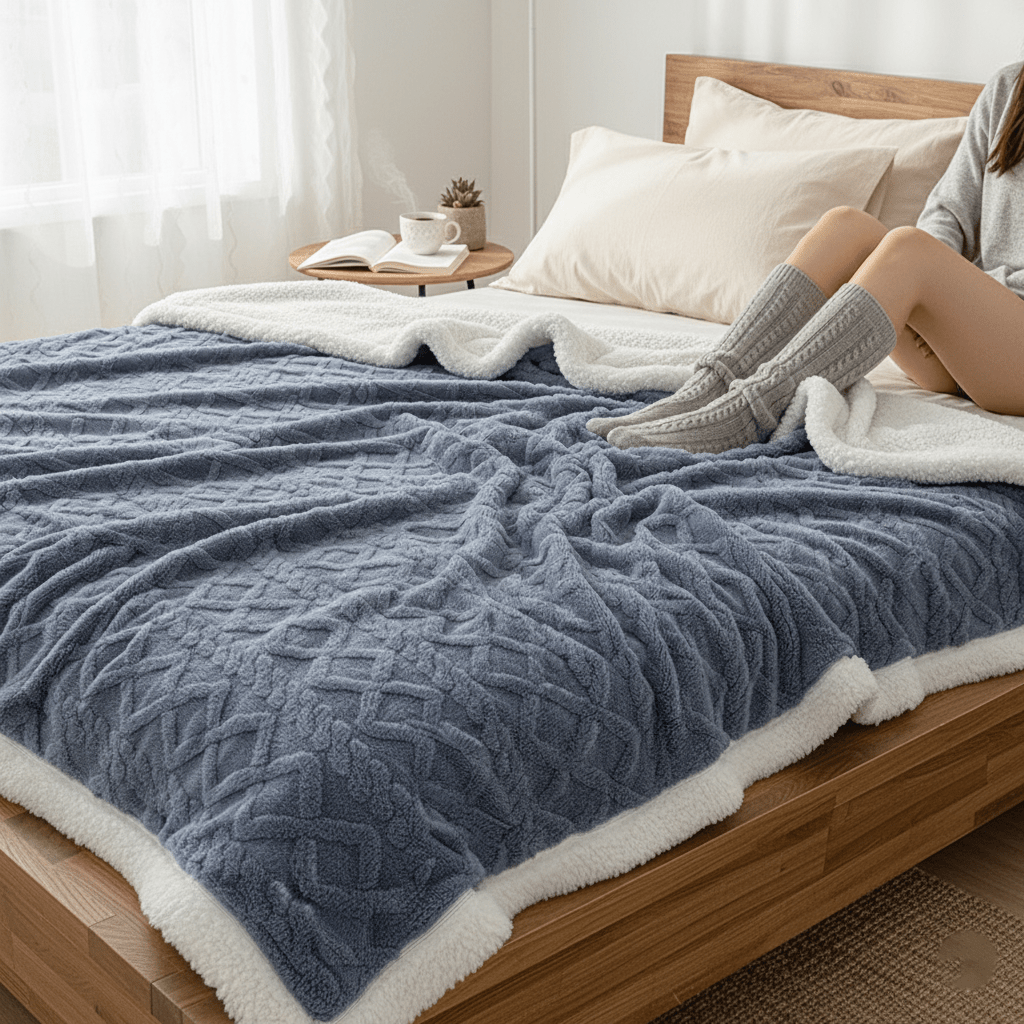 Nordic Lamb Velvet Blanket